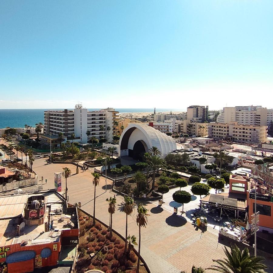 شقة Playa Del Ingles, 4 Min A Pie De La Playa ماسبالوماس المظهر الخارجي الصورة